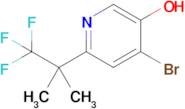 4-Bromo-6-(1,1,1-trifluoro-2-methylpropan-2-yl)pyridin-3-ol
