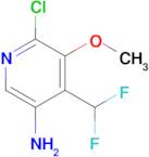 6-Chloro-4-(difluoromethyl)-5-methoxypyridin-3-amine