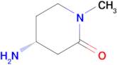 (R)-4-Amino-1-methylpiperidin-2-one