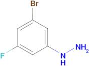 (3-Bromo-5-fluorophenyl)hydrazine