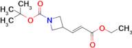 (E)-tert-Butyl 3-(3-ethoxy-3-oxoprop-1-en-1-yl)azetidine-1-carboxylate