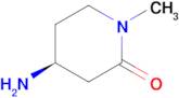 (S)-4-Amino-1-methylpiperidin-2-one