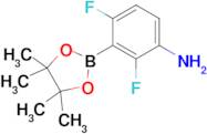 2,4-Difluoro-3-(4,4,5,5-tetramethyl-1,3,2-dioxaborolan-2-yl)aniline