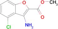 Methyl 3-amino-4-chlorobenzofuran-2-carboxylate