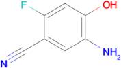 5-Amino-2-fluoro-4-hydroxybenzonitrile