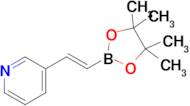 (E)-3-(2-(4,4,5,5-Tetramethyl-1,3,2-dioxaborolan-2-yl)vinyl)pyridine