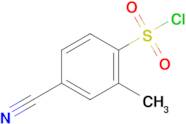 4-Cyano-2-methylbenzenesulfonyl chloride