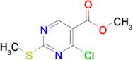 Methyl 4-chloro-2-(methylthio)pyrimidine-5-carboxylate