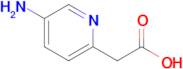 2-(5-Aminopyridin-2-yl)acetic acid