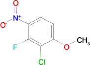 2-Chloro-3-fluoro-1-methoxy-4-nitrobenzene