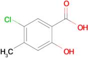 5-Chloro-2-hydroxy-4-methylbenzoic acid