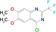 4-Chloro-6,7-dimethoxy-2-(trifluoromethyl)quinazoline