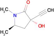 (3S,5R)-3-Ethynyl-3-hydroxy-1,5-dimethylpyrrolidin-2-one
