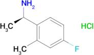 (R)-1-(4-Fluoro-2-methylphenyl)ethanamine hydrochloride