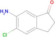 6-Amino-5-chloro-2,3-dihydro-1H-inden-1-one