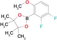 2-(2,3-Difluoro-6-methoxyphenyl)-4,4,5,5-tetramethyl-1,3,2-dioxaborolane