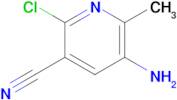 5-Amino-2-chloro-6-methylnicotinonitrile