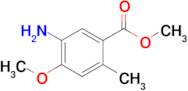 Methyl 5-amino-4-methoxy-2-methylbenzoate