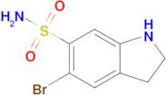 5-Bromoindoline-6-sulfonamide