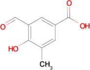 3-Formyl-4-hydroxy-5-methylbenzoic acid