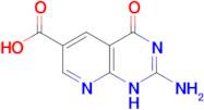 2-amino-4-oxo-1H,4H-pyrido[2,3-d]pyrimidine-6-carboxylic acid