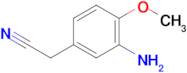 2-(3-Amino-4-methoxyphenyl)acetonitrile