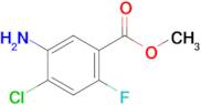 Methyl 5-amino-4-chloro-2-fluorobenzoate