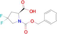 (S)-1-((Benzyloxy)carbonyl)-4,4-difluoropyrrolidine-2-carboxylic acid