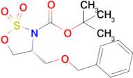 tert-Butyl (R)-4-((benzyloxy)methyl)-1,2,3-oxathiazolidine-3-carboxylate 2,2-dioxide