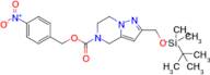 4-Nitrobenzyl 2-(((tert-butyldimethylsilyl)oxy)methyl)-6,7-dihydropyrazolo[1,5-a]pyrazine-5(4H)-...