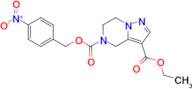 3-Ethyl 5-(4-nitrobenzyl) 6,7-dihydropyrazolo[1,5-a]pyrazine-3,5(4H)-dicarboxylate