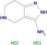 2H,4H,5H,6H,7H-pyrazolo[4,3-c]pyridin-3-amine dihydrochloride