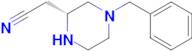 (R)-2-(4-Benzylpiperazin-2-yl)acetonitrile