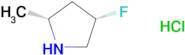 (2R,4S)-4-Fluoro-2-methylpyrrolidine hydrochloride