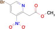 Methyl 2-(5-bromo-3-nitropyridin-2-yl)acetate