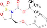 Tert-Butyl (S)-4-((benzyloxy)methyl)-1,2,3-oxathiazolidine-3-carboxylate 2,2-dioxide