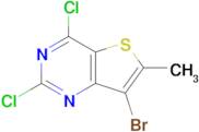 7-Bromo-2,4-dichloro-6-methylthieno[3,2-d]pyrimidine