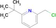 2-(tert-Butyl)-6-(chloromethyl)pyridine