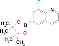 8-Fluoro-6-(4,4,5,5-tetramethyl-1,3,2-dioxaborolan-2-yl)quinoline