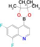 6,8-Difluoro-4-(4,4,5,5-tetramethyl-1,3,2-dioxaborolan-2-yl)quinoline