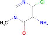 5-Amino-6-chloro-3-methylpyrimidin-4(3H)-one