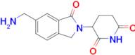 3-(6-(Aminomethyl)-1-oxoisoindolin-2-yl)piperidine-2,6-dione