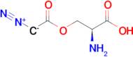 (2S)-2-amino-3-[(2-diazoacetyl)oxy]propanoic acid