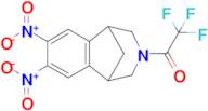 1-(4,5-Dinitro-10-aza-tricyclo[6.3.1.02,7]dodeca-2(7),3,5-trien-10-yl)-2,2,2-trifluoro-ethanone