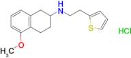 5-Methoxy-N-(2-(thiophen-2-yl)ethyl)-1,2,3,4-tetrahydronaphthalen-2-amine hydrochloride