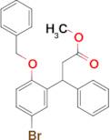 Methyl 3-(2-(benzyloxy)-5-bromophenyl)-3-phenylpropanoate