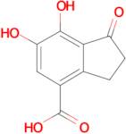 6,7-Dihydroxy-1-oxo-2,3-dihydro-1H-indene-4-carboxylic acid