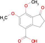 6,7-Dimethoxy-1-oxo-2,3-dihydro-1H-indene-4-carboxylic acid