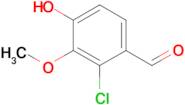 2-Chloro-4-hydroxy-3-methoxybenzaldehyde