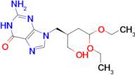 (R)-2-amino-9-(4,4-diethoxy-2-(hydroxymethyl)butyl)-1,9-dihydro-6H-purin-6-one